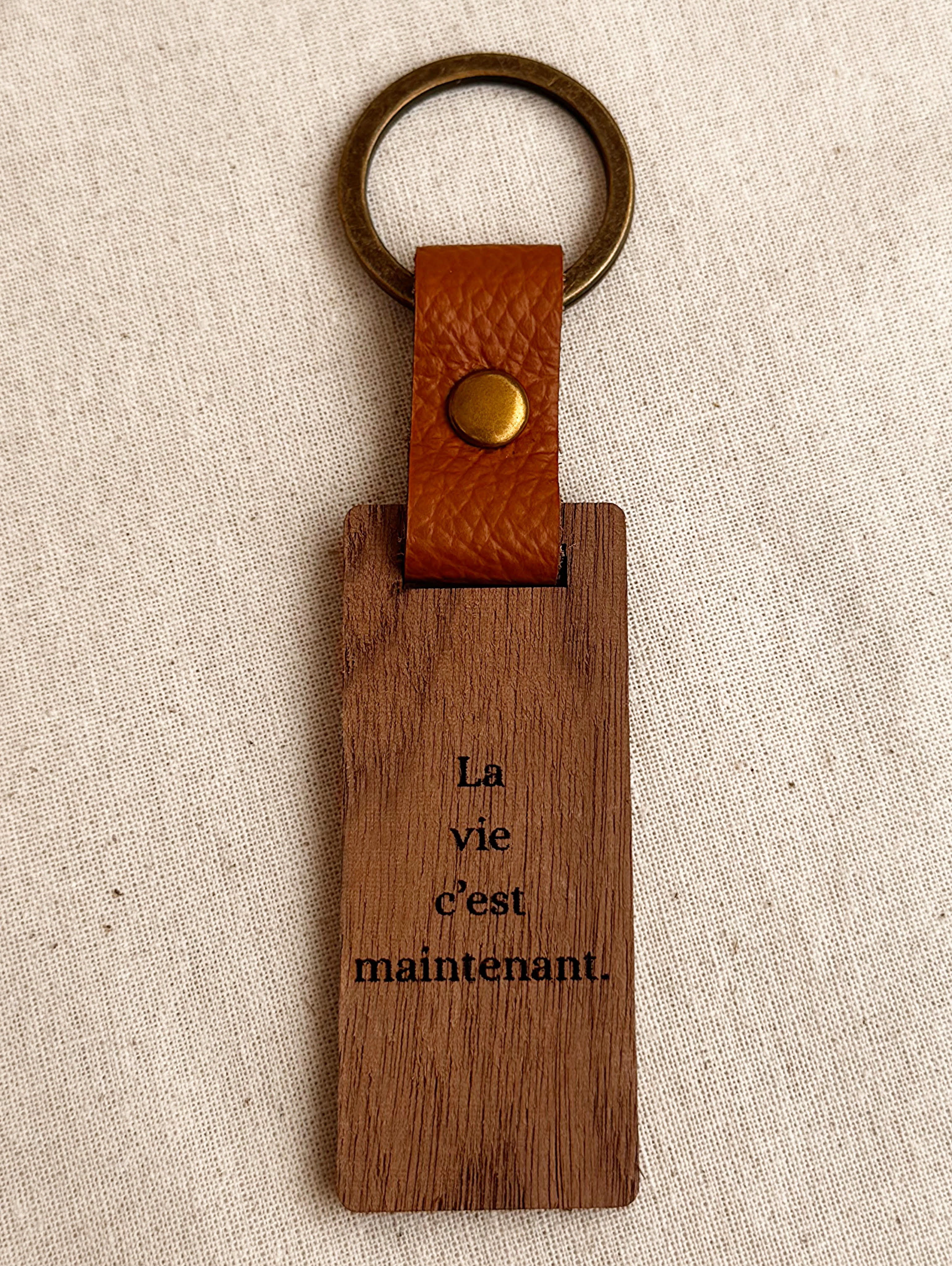 Porte-clefs gravé
