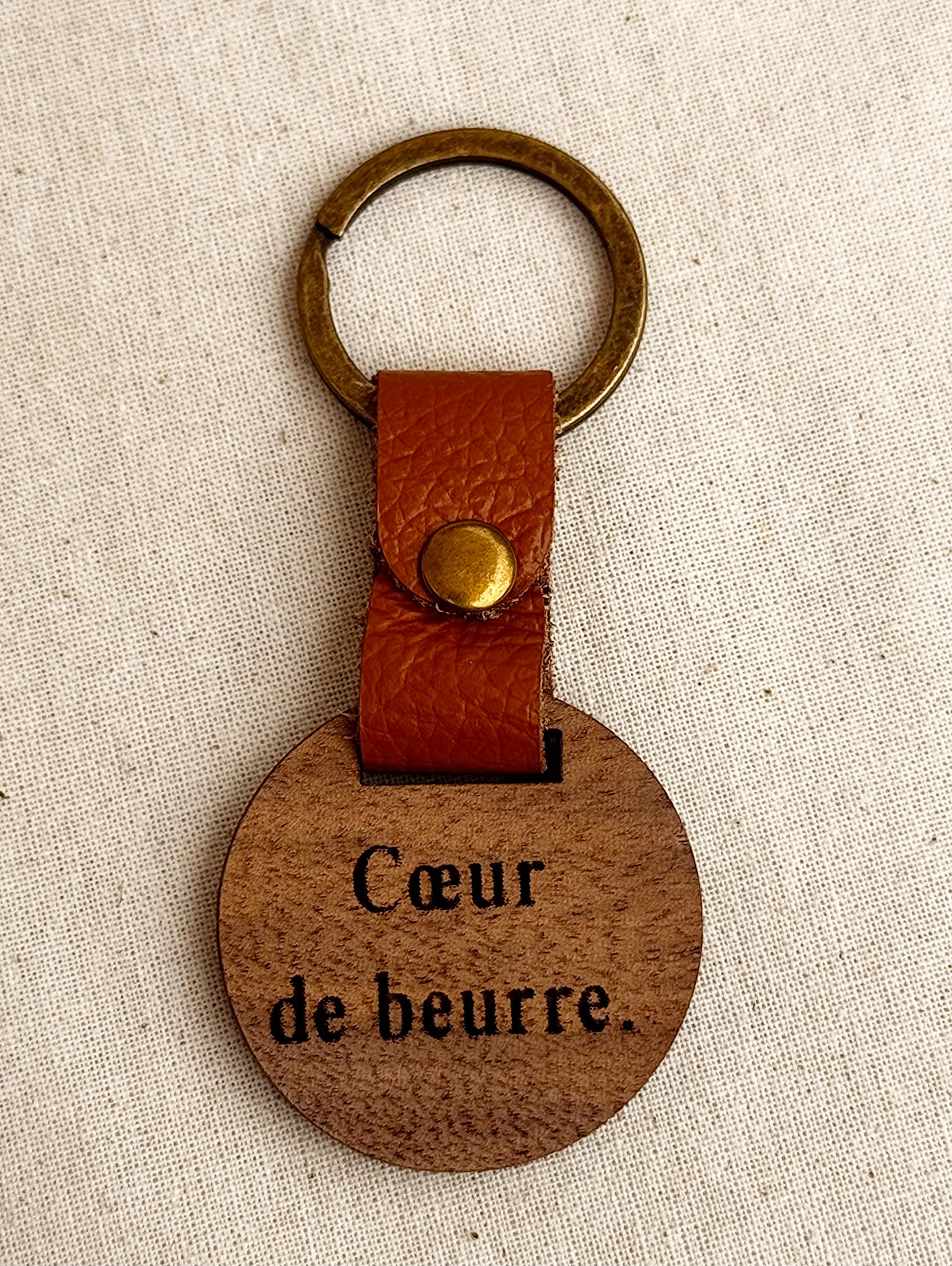 Porte-clefs gravé