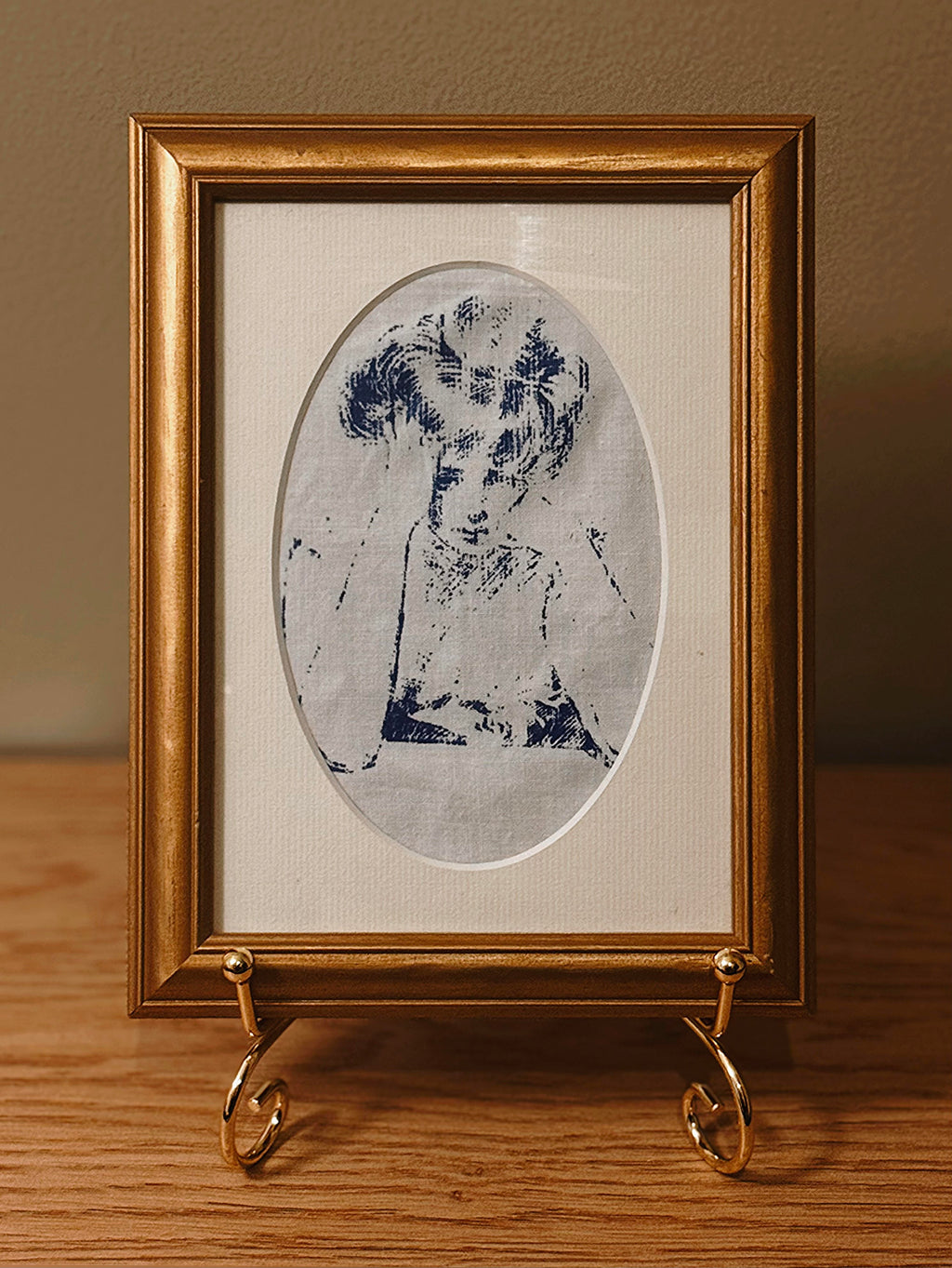 Pièce unique, Sérigraphie sur lin