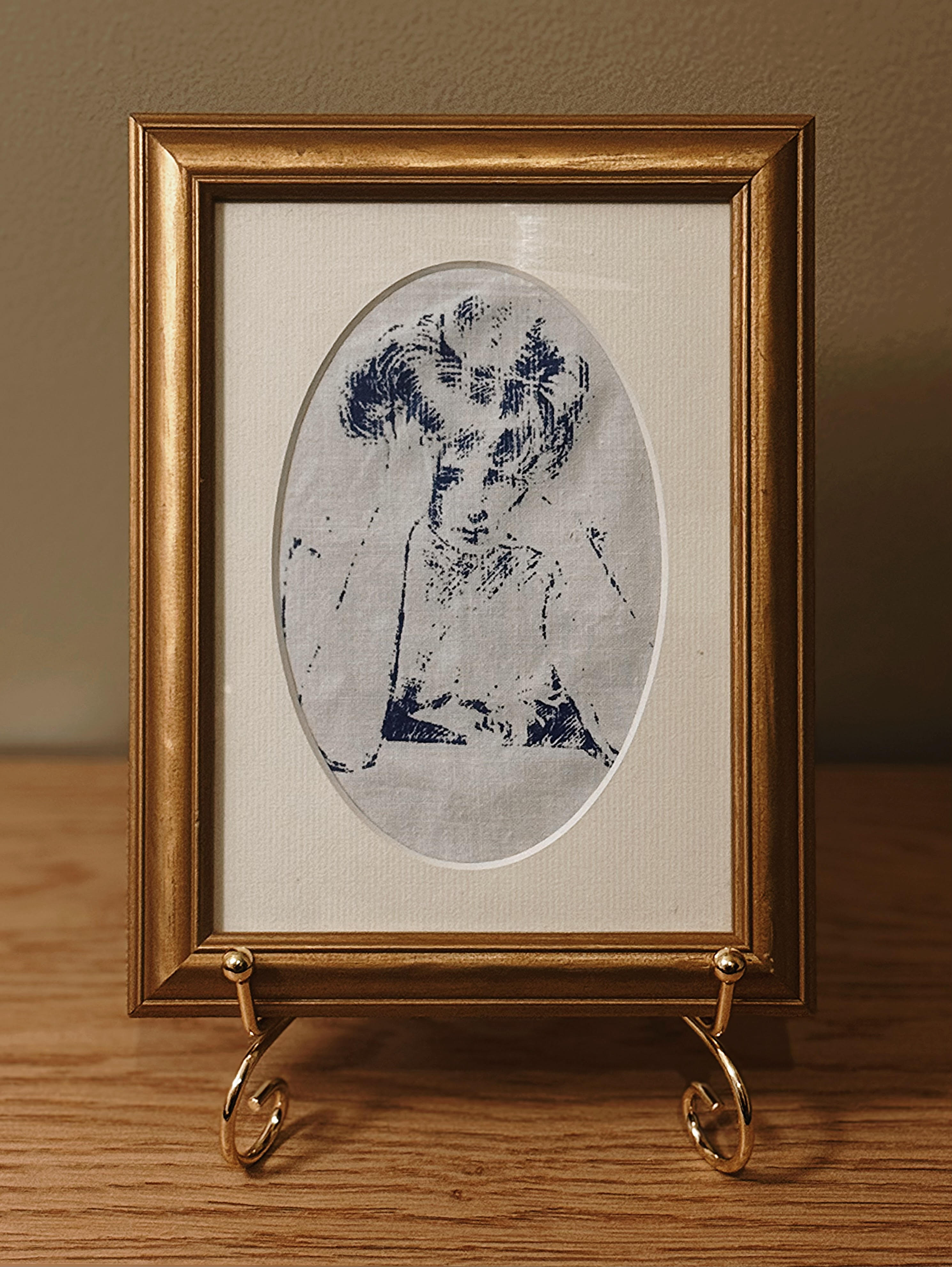 Pièce unique, Sérigraphie sur lin