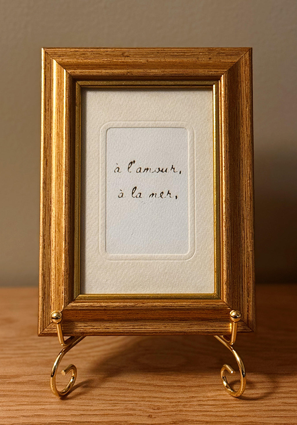 Pièce unique, gravure sur papier