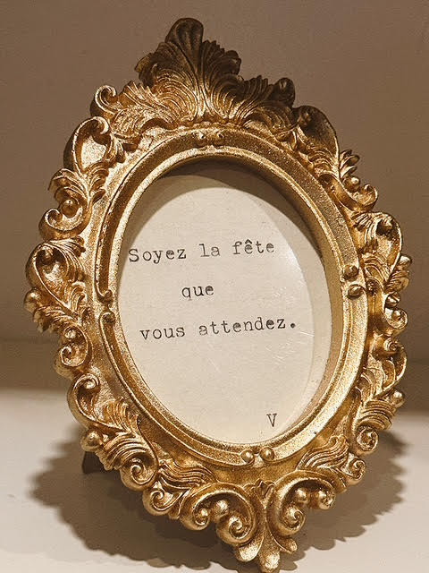 Poésie d'or & de mots